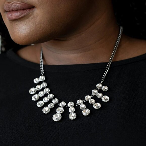 CELEBRITY Couture Black Necklace - Picture 2 of 3